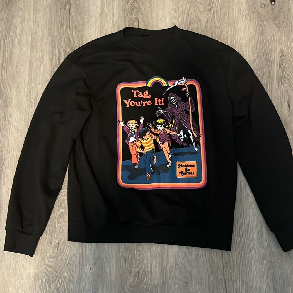 Romwe hobbies and games sweater